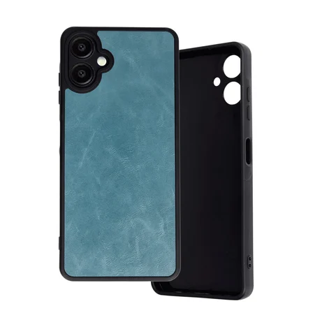 Galaxy A06 Kılıf Aras Deri Kapak - Açık Yeşil