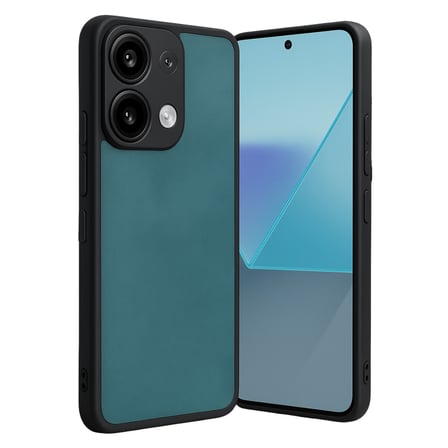 Redmi Note 13 4G Kılıf Aras Deri Kapak - Açık Yeşil