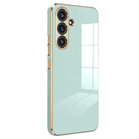 Galaxy A24 4G Kılıf Volet Silikon - Açık Yeşil