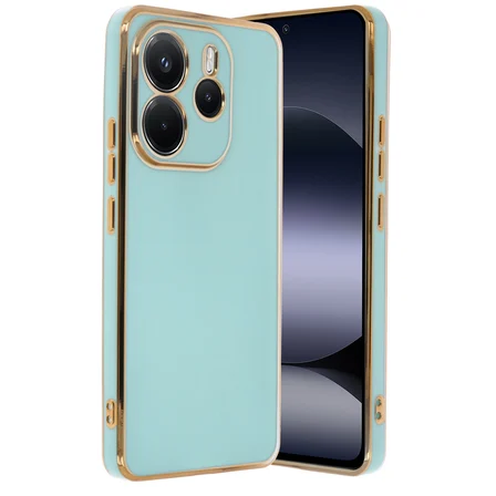 Note 14 4G Kılıf Volet Silikon - Açık Yeşil