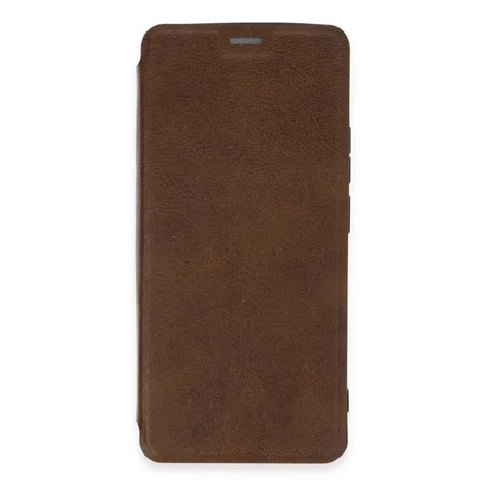 Note 13 4G Kılıf Flip Cover - Taba
