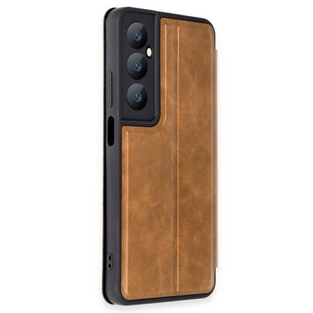 C65 Kılıf Flip Cover - Taba