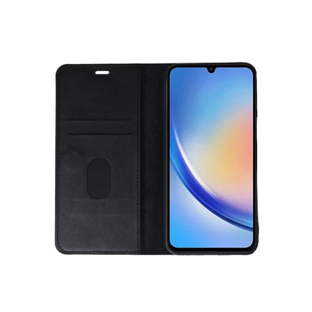 iPhone 15 Trend S Plus Kapaklı Kılıf - Taba