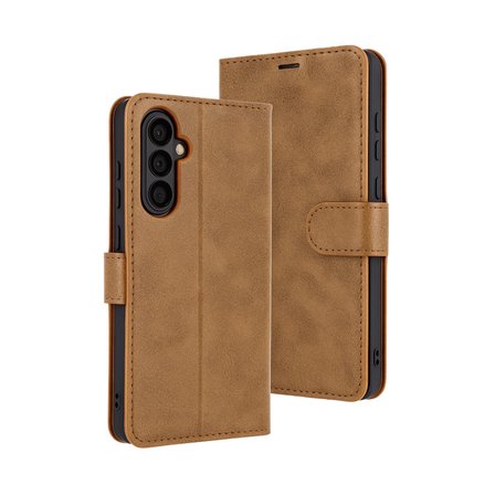 Galaxy S25 FE Trend S Plus Kapaklı Kılıf - Taba