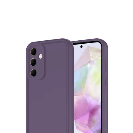 Galaxy A16 5G Kılıf Viera Silikon - Mürdüm