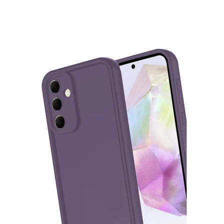 Galaxy A16 5G Kılıf Viera Silikon - Mürdüm