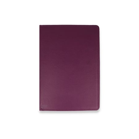 M10 HD X306F Kılıf 360 Tablet Deri Kılıf - Mürdüm