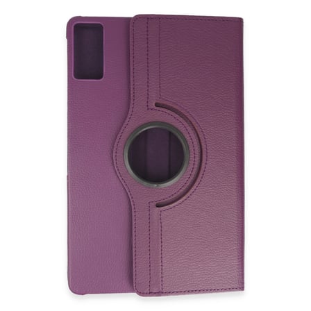 Pad 6 Kılıf 360 Tablet Deri Kılıf - Mürdüm