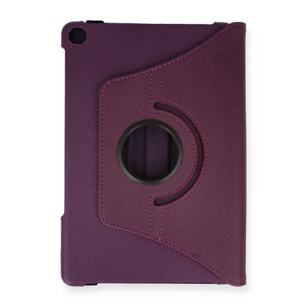 MatePad T10S 10.1 Kılıf 360 Tablet Deri Kılıf - Mürdüm