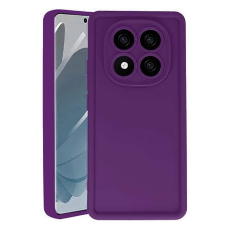 Note 14 Pro 5G Kılıf Viera Silikon - Mürdüm