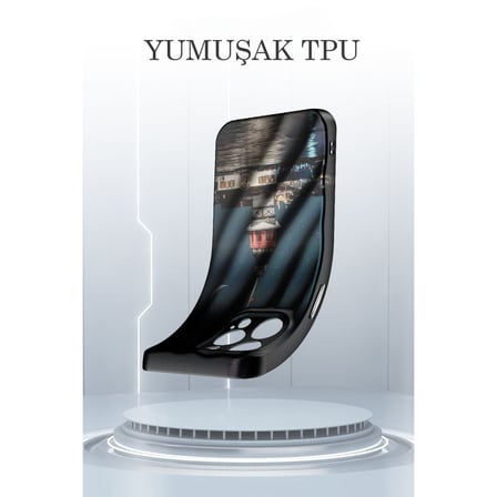 iPhone 14 Pro Kılıf Crew Desenli Kapak - Kapadokya