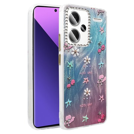Note 13 Pro Plus Kılıf Blade Aynalı Desenli Kapak - Desen 4