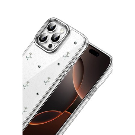 iPhone 14 Pro Max Fiyonk Desenli Kapak - Desen 4