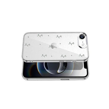 iPhone 16E Fiyonk Desenli Kapak - Desen 4