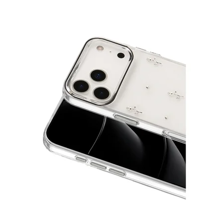 iPhone 17 Pro Fiyonk Desenli Kapak - Desen 4