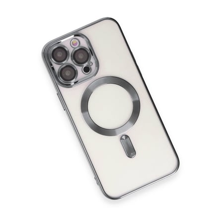 iPhone 15 Pro Max Kılıf Kross Magneticsafe Kapak - Titan Gri