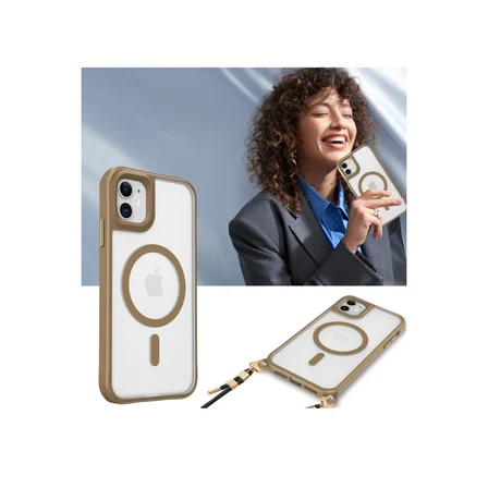 iPhone 12 Kılıf Enka Magsafe Silikon Kılıf - Titan Gri