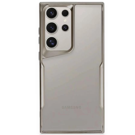 Galaxy S25 Ultra Kılıf Boyi Silikon Kapak - Titan Gri