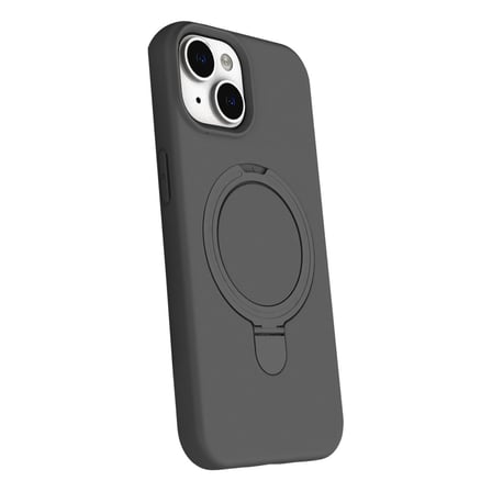 iPhone 15 Plus Regal Magsafe Standlı Kapak - Titan Gri