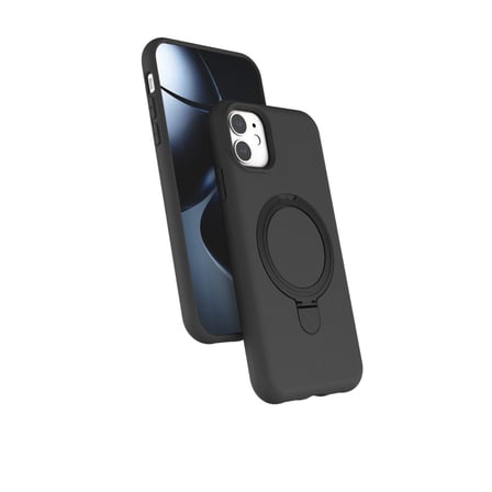iPhone 11 Regal Magsafe Standlı Kapak - Titan Gri