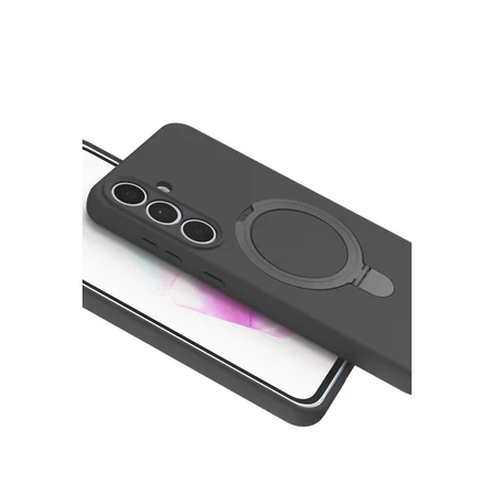 Galaxy S24 FE Regal Magsafe Standlı Kapak - Titan Gri