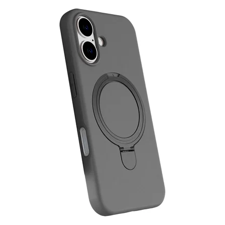 iPhone 17 Regal Magsafe Standlı Kapak - Titan Gri