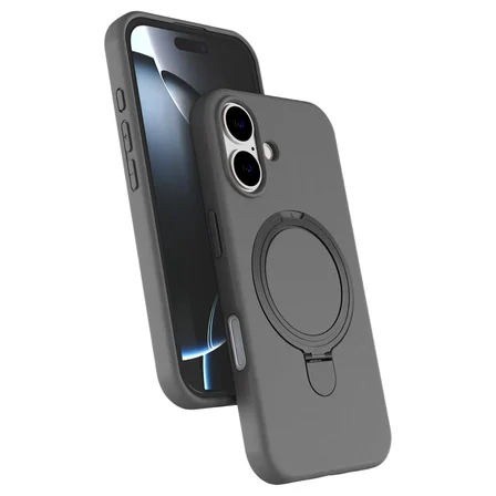 iPhone 17 Regal Magsafe Standlı Kapak - Titan Gri