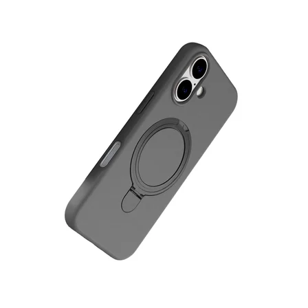 iPhone 17 Regal Magsafe Standlı Kapak - Titan Gri