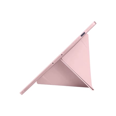 iPad Pro 11 (2024) Kılıf Kalemlikli Hugo Tablet Kılıfı - Rose Gold