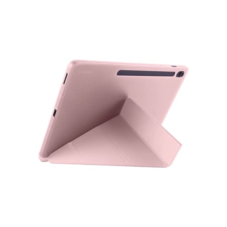 iPad Pro 11 (2024) Kılıf Kalemlikli Hugo Tablet Kılıfı - Rose Gold