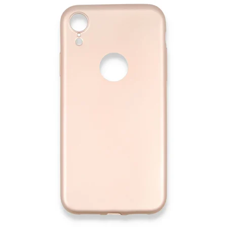 iPhone XR Kılıf First Silikon - Rose Gold