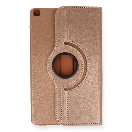 Galaxy T290 Tab A 8 Kılıf 360 Tablet Deri Kılıf - Rose Gold
