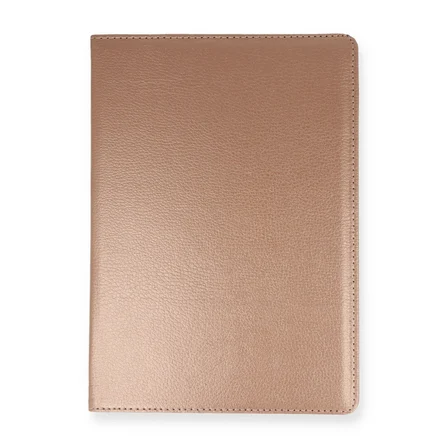 Galaxy T500 Tab A7 10.4 Kılıf 360 Tablet Deri Kılıf - Rose Gold