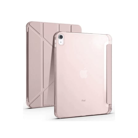 İpad 2022 10.9 (10.Nesil) Kılıf Kalemlikli Mars Tablet Kılıfı - Rose Gold