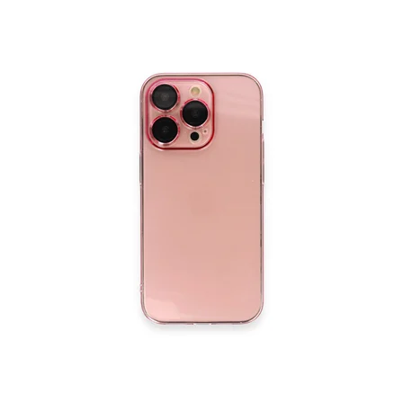 iPhone 14 Pro Kılıf Armada Lensli Kapak - Rose Gold