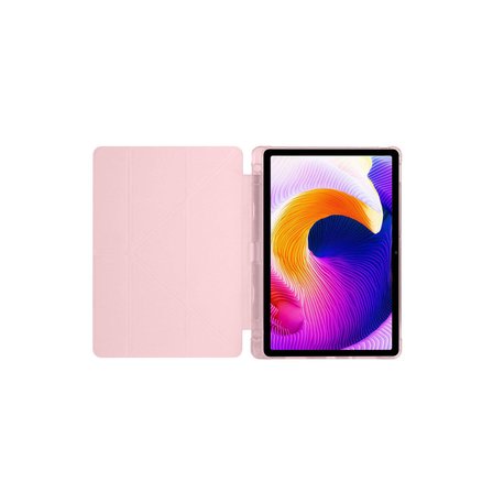 Redmi Pad SE 4G Kılıf Kalemlikli Mars Tablet Kılıfı - Rose Gold