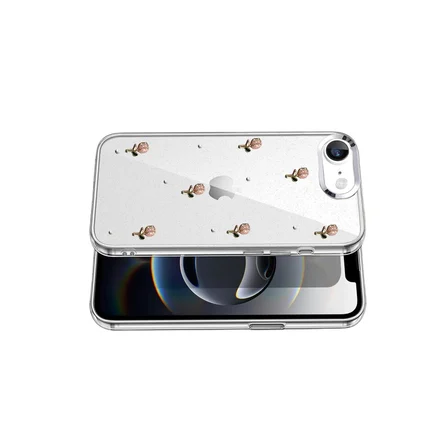 iPhone 16E Fiyonk Desenli Kapak - Desen 6