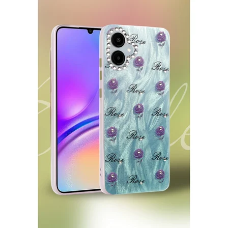 Galaxy A06 Kılıf Blade Aynalı Desenli Kapak - Desen 3