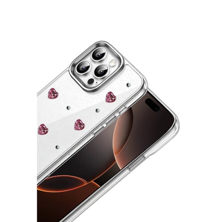 iPhone 16 Pro Max Fiyonk Desenli Kapak - Desen 3