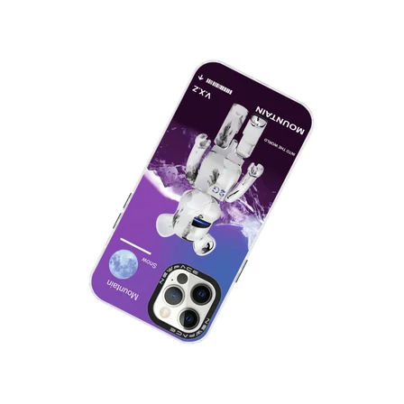 iPhone 12 Pro Max Kılıf Estoril Desenli Kapak - Estoril - 8