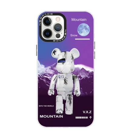 iPhone 12 Pro Max Kılıf Estoril Desenli Kapak - Estoril - 8