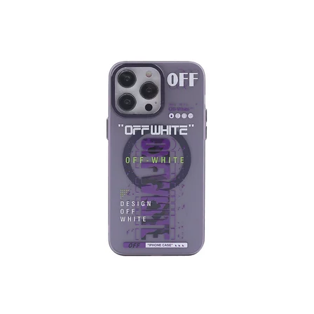 iPhone 13 Pro Kılıf Apollo Magneticsafe Desenli Kapak - Apollo Mor - 3
