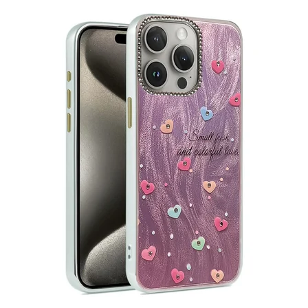 iPhone 15 Pro Max Kılıf Blade Aynalı Desenli Kapak - Desen 8