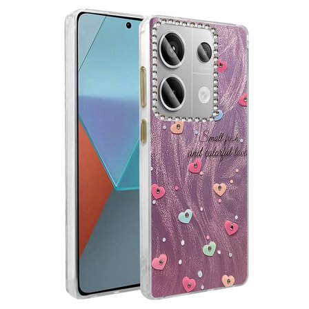 Note 13 Pro 4G Kılıf Blade Aynalı Desenli Kapak - Desen 8