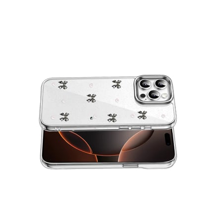 iPhone 14 Pro Max Fiyonk Desenli Kapak - Desen 8