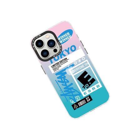 iPhone 14 Pro Kılıf Estoril Desenli Kapak - Estoril - 1