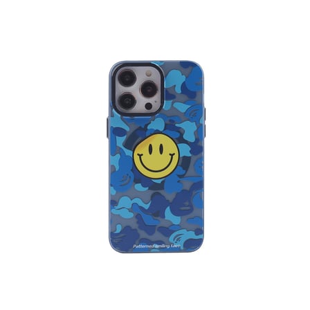 iPhone 14 Pro Max Kılıf Apollo Magneticsafe Desenli Kapak - Apollo Mavi - 1