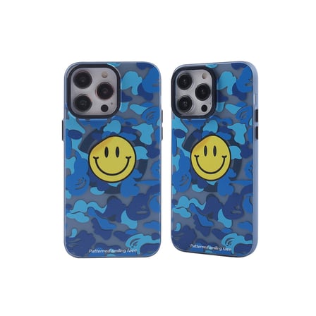 iPhone 14 Pro Max Kılıf Apollo Magneticsafe Desenli Kapak - Apollo Mavi - 1