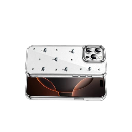 iPhone 14 Pro Max Fiyonk Desenli Kapak - Desen 1