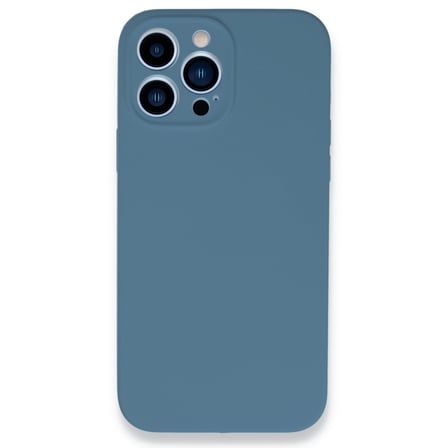 iPhone 13 Pro Kılıf Lansman Legant Silikon - Açık Mavi